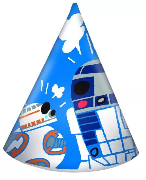 6 Star Wars Forces Partyhüte