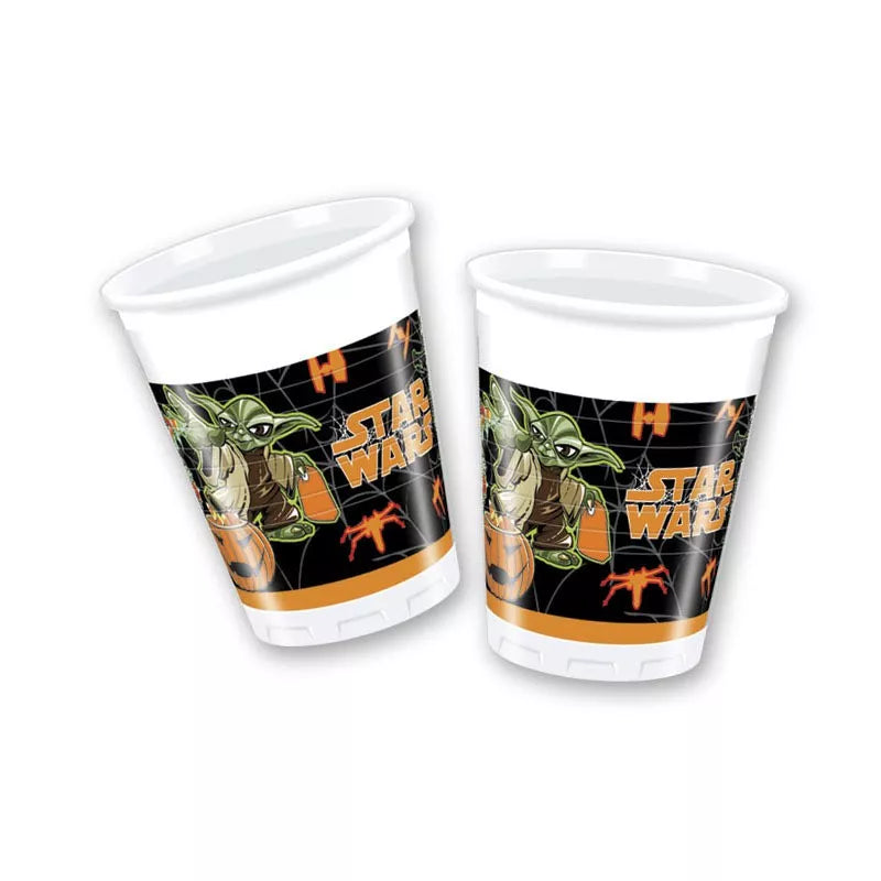8 Star Wars Halloween Becher 200ml