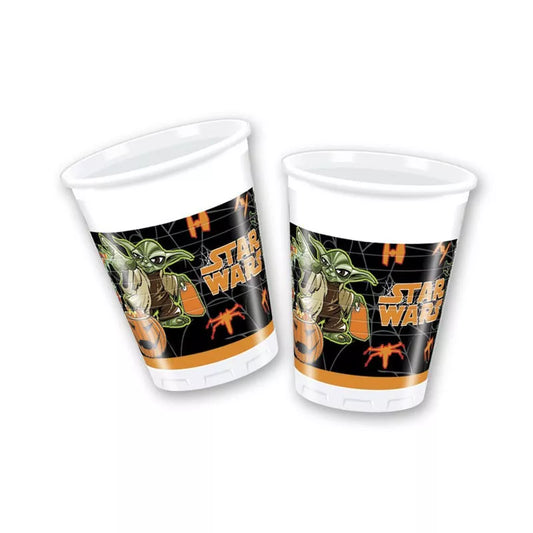 8 Star Wars Halloween Becher 200ml