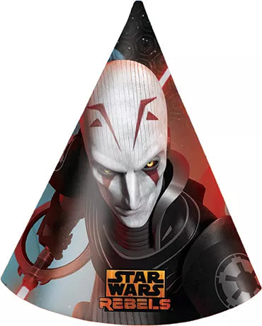 6 Star Wars Rebels Partyhüte