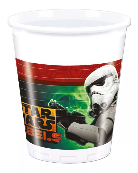8 Star Wars Rebels Becher 200ml